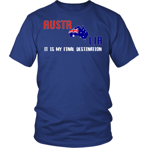 AUSTRALIA MY DESTINATION P1 T-SHIRTS