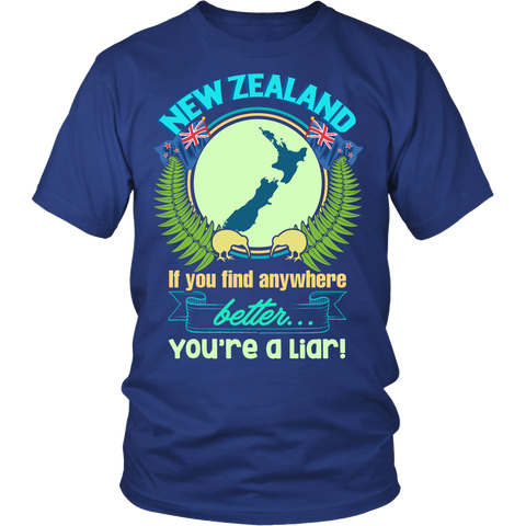 NEW ZEALAND BEST PLACE TO LIVE P1 T-SHIRTS