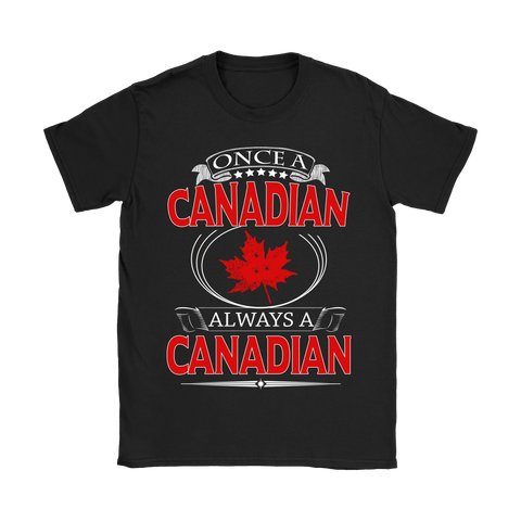 ONCE A CANADIAN T-SHIRTS NH1