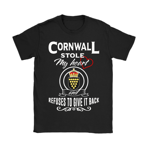 CORNWALL STOLE MY HEART T-SHIRTS NH1