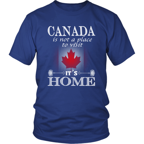 CANADA IS MY HOME T-SHIRT J1
