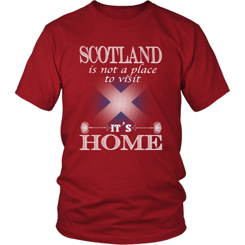 SCOTLAND IS MY HOME T-SHIRT J1