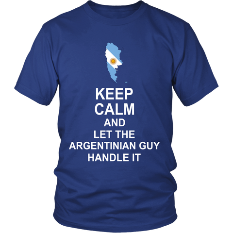 KEEP CALM ARGENTINIAN GUY 3