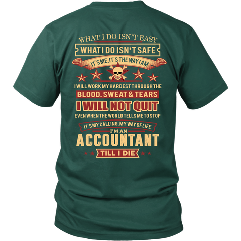 ACCOUNTANT A9 T-SHIRT
