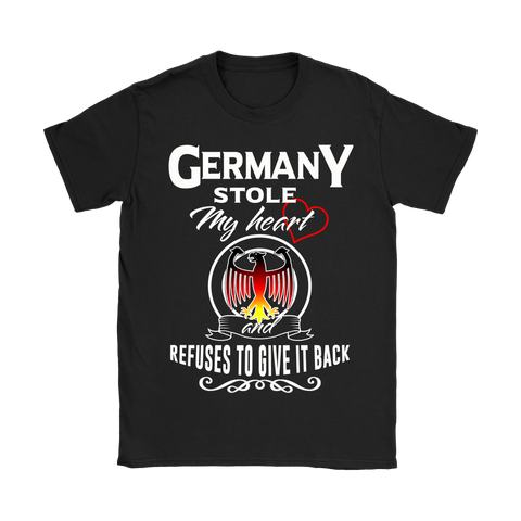 GERMANY STOLE MY HEART T-SHIRTS NH1
