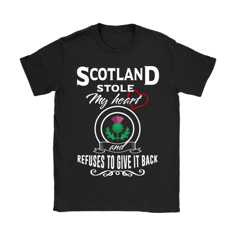 SCOTLAND STOLE MY HEART T-SHIRTS N1