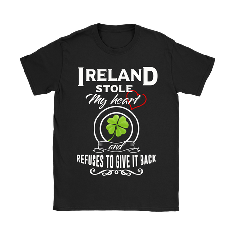 IRELAND STOLE MY HEART T-SHIRTS NH1
