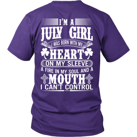 I'M A JULY GIRL