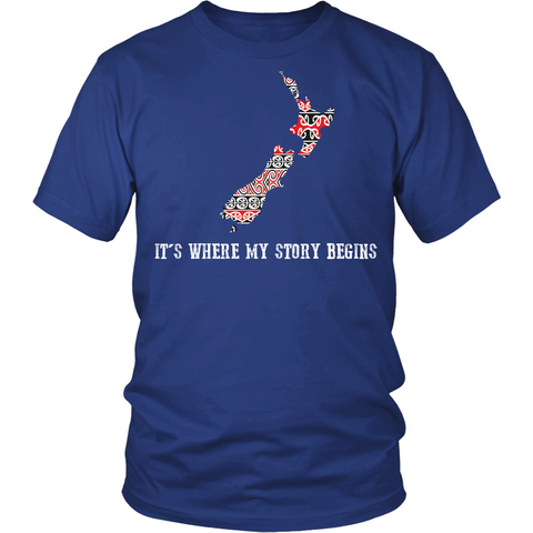 MAORI IS WHERE MY STORY BEGINS