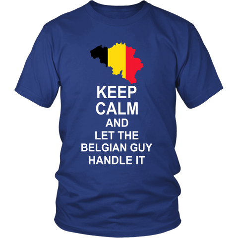 KEEPCALMAND BELGIAN GUY