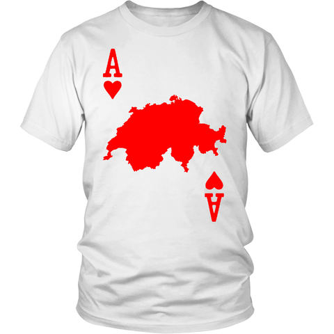 SWITZELAND MAP - CARD A9