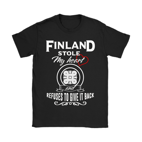 FINLAND STOLE MY HEART T-SHIRTS NH1