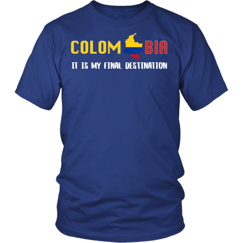 COLOMBIA MY DESTINATION P1 T-SHIRTS