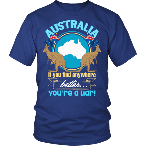 AUSTRALIA BEST PLACE TO LIVE P1 T-SHIRTS