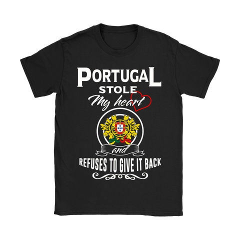PORTUGAL STOLE MY HEART T-SHIRTS NH1