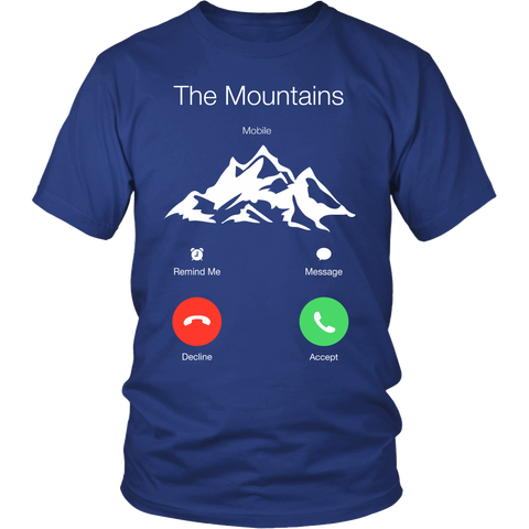 MOUNTAINS ARE CALLING A8