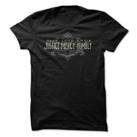 SEEK JUSTICE LOVE MERCY